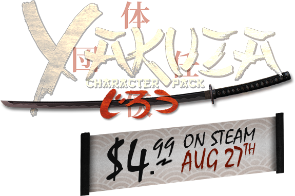 Buy the Yakuza Character Pack - $4.99 on Steam