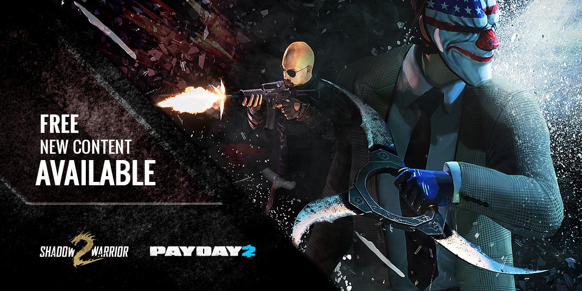 Payday 2 Update 130 Shadow Warrior Collaboration Overkill Software